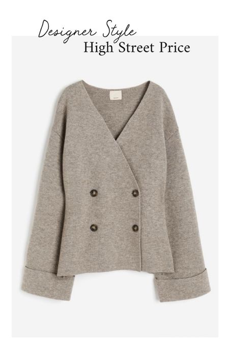 The most perfect cardigan for smarter casual.
By Malene Birger style, H&M price! 

I’ve ordered an XS ❤️

#LTKfindsunder100 #LTKstyletip #LTKeurope
