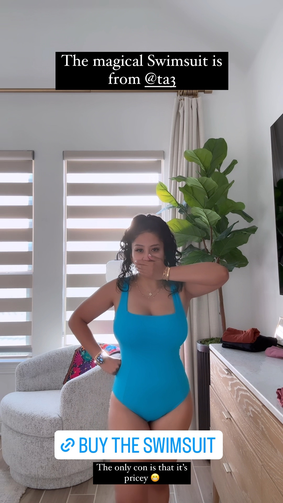 This Slimming swimsuit has me shocked 😳 

#LTKSeasonal #LTKcurves
