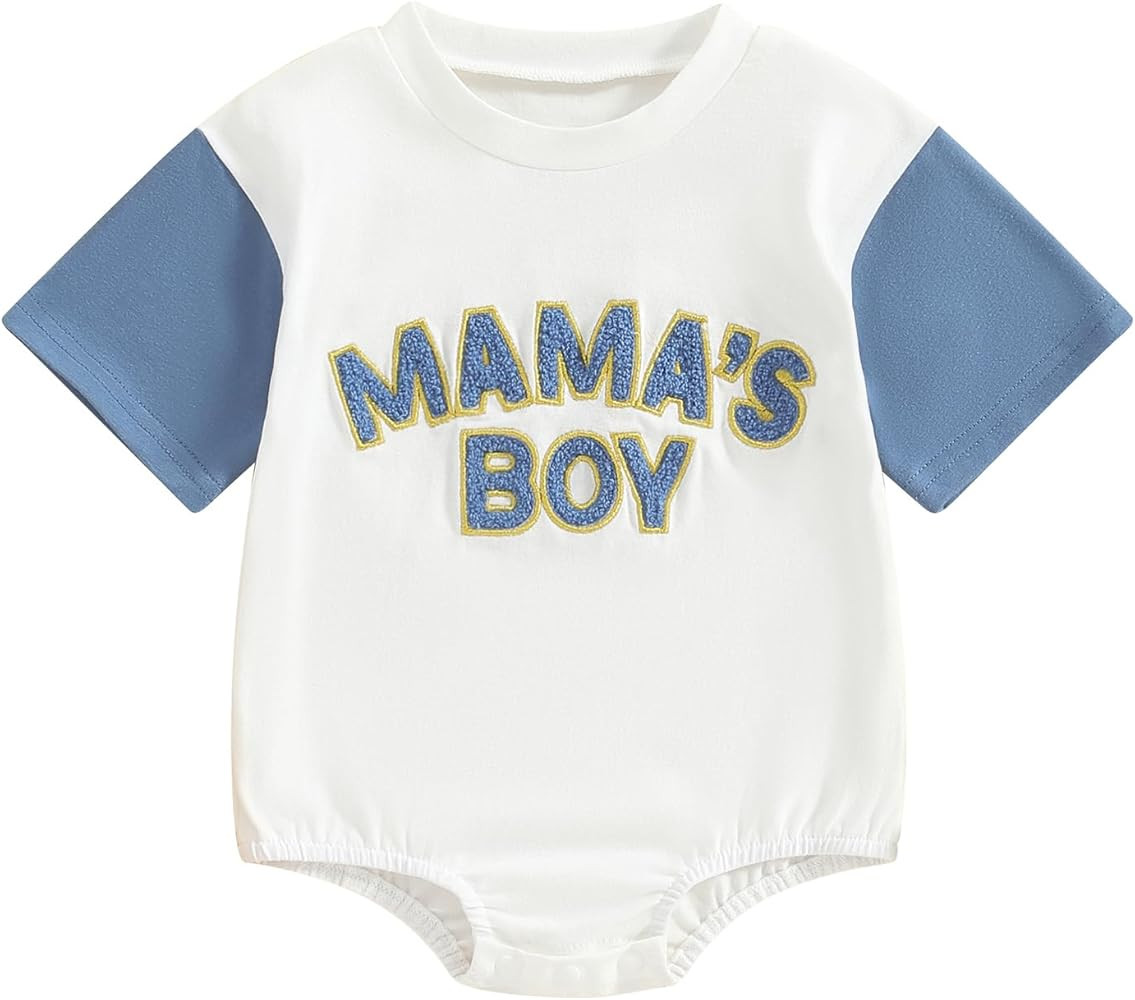 BemeyourBBs Baby Boy Girl 4th of July Outfit USA Short Sleeve Bubble Romper Jumpsuit Newborn Four... | Amazon (US)