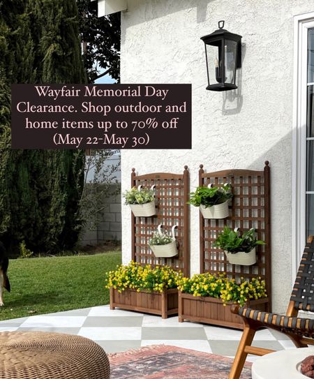 (AD) Wayfair Memorial Day Clearance up to 70% off home items from May 22-May 30th!

#LTKhome #LTKsalealert