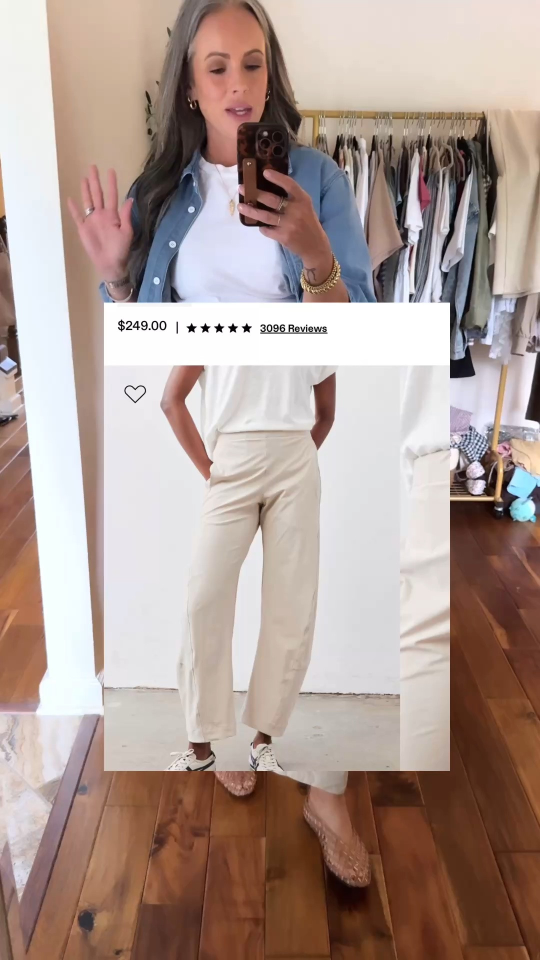 Small in the pants, small in the jean top but size up one or two for the white tee! Shoes run a tad big could size down half a size. #rutidupe #rutiinspired #barrelpants #barrelstyle #workpants #trendyworkpants #backtoschool #teacheroutfit

#LTKootd #LTKOver40 #LTKSeasonal
