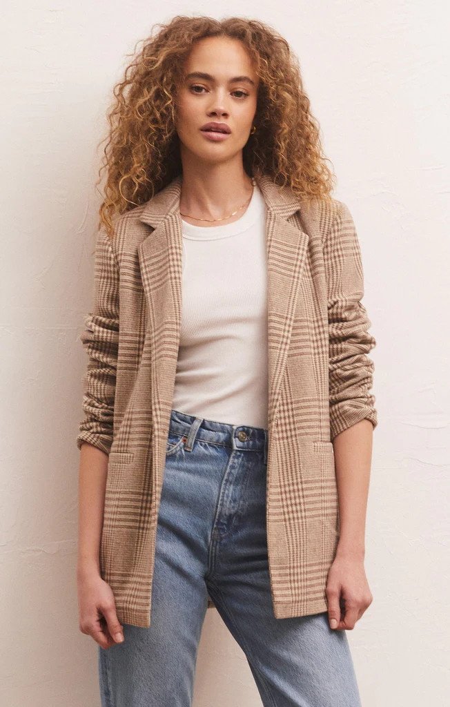 Anna Plaid Blazer | Z Supply
