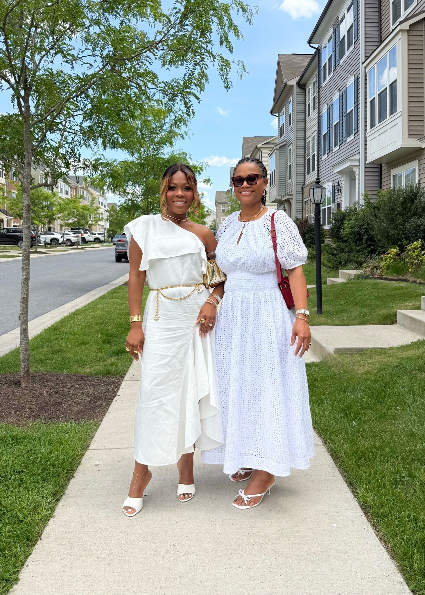 What we wore to church on Sunday 🤍 my dress is Zara and my mom’s is an oldie  from J.Crew .

#LTKdayinmylife #LTKootd