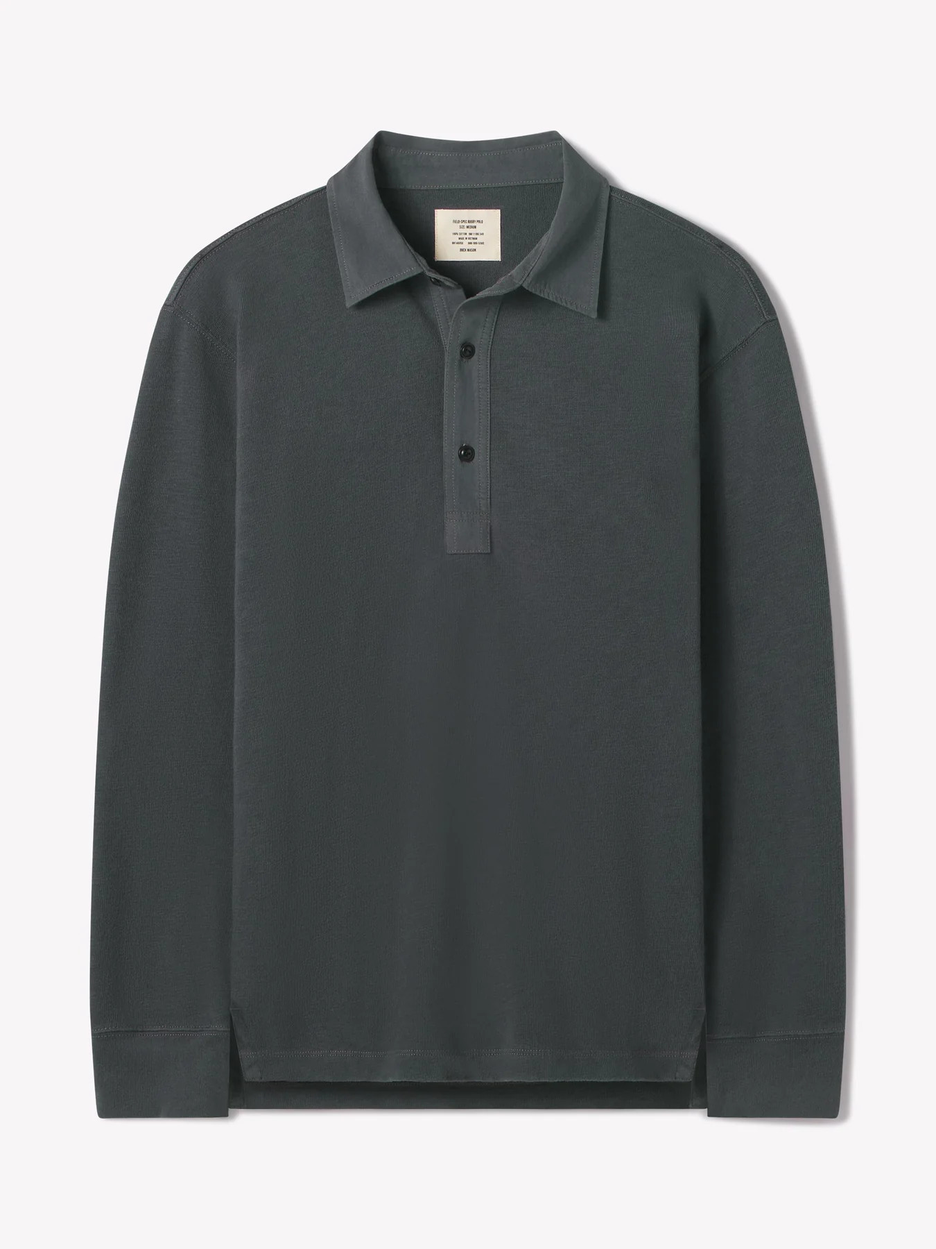 Baldy Blue Field-Spec Rugby Polo - Buck Mason- Modern American Classics | Buck Mason