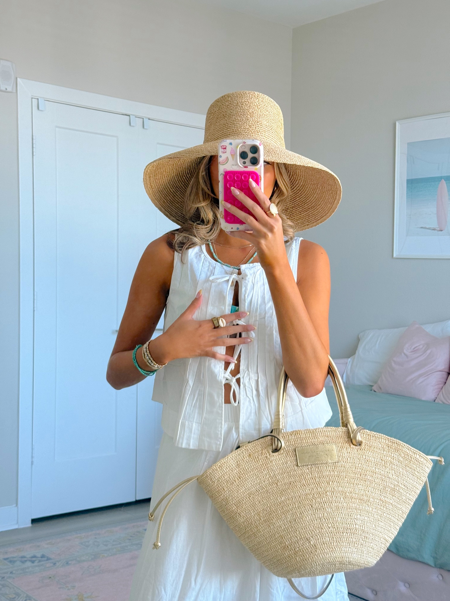 the cutest cruise vacation accessories and press on nails from Kiss 