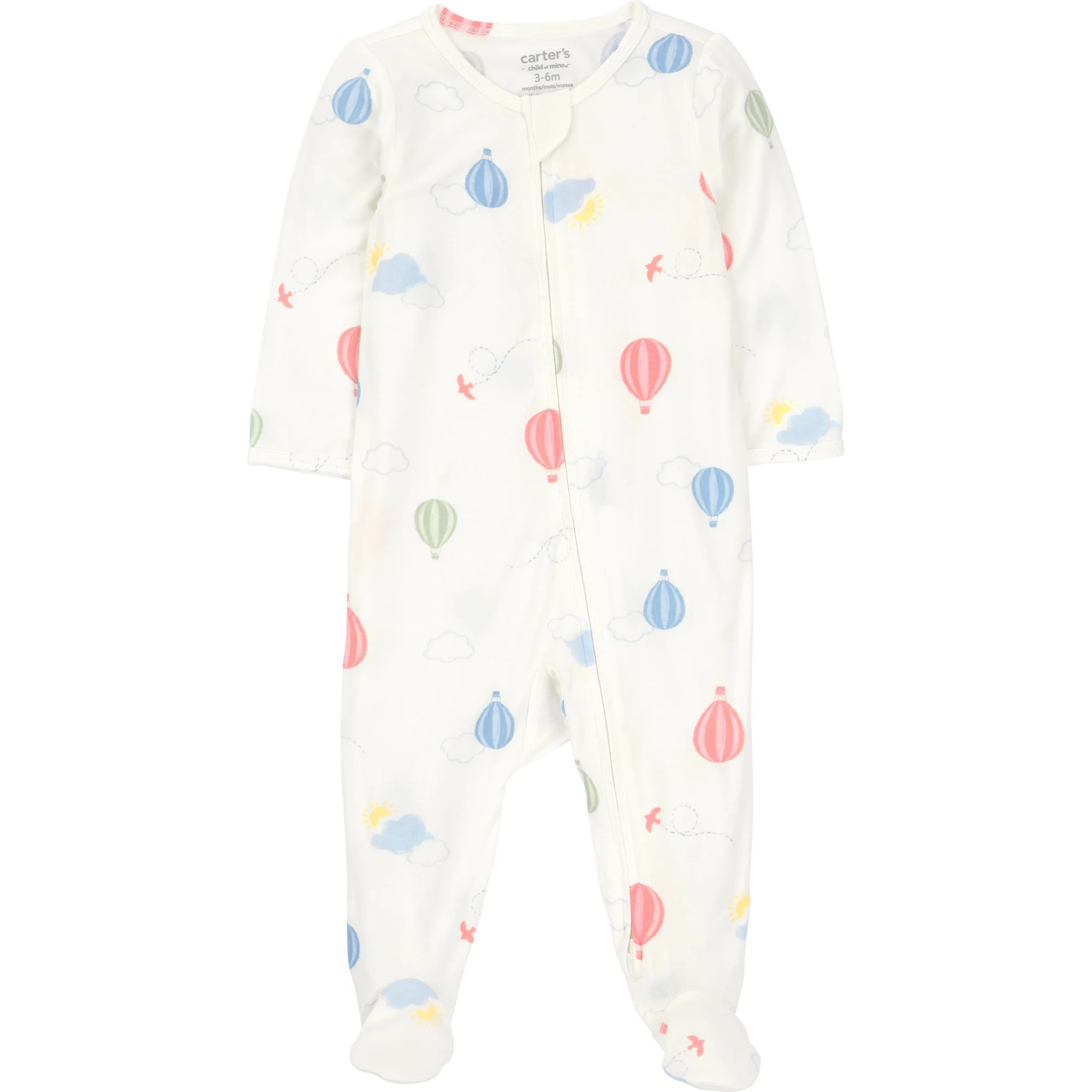 Carter's Child of Mine Baby ComfySoft Sleep N' Play, 2-Piece Sizes Preemie-6/9 Months | Walmart (US)