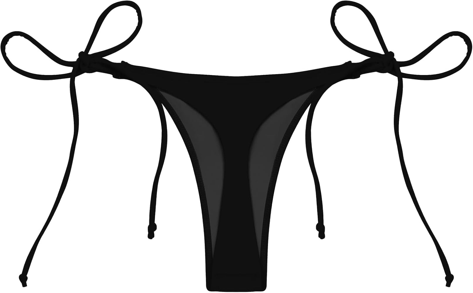 Kepblom Women's Thong Bikini Bottoms: String Tie Side Bathing Suit Bottoms | Amazon (US)