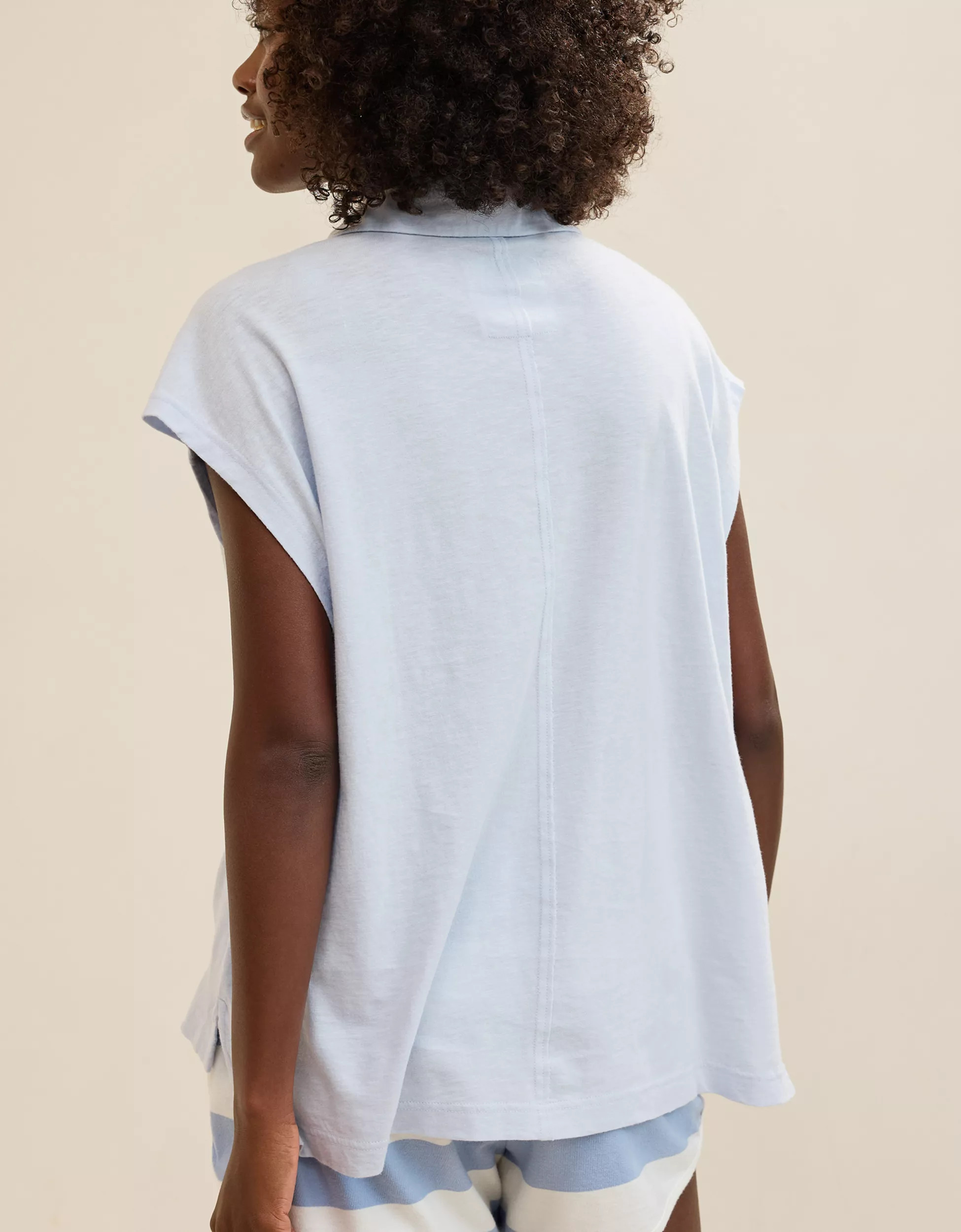 Aerie Happiest Oversized Polo T-Shirt | Aerie