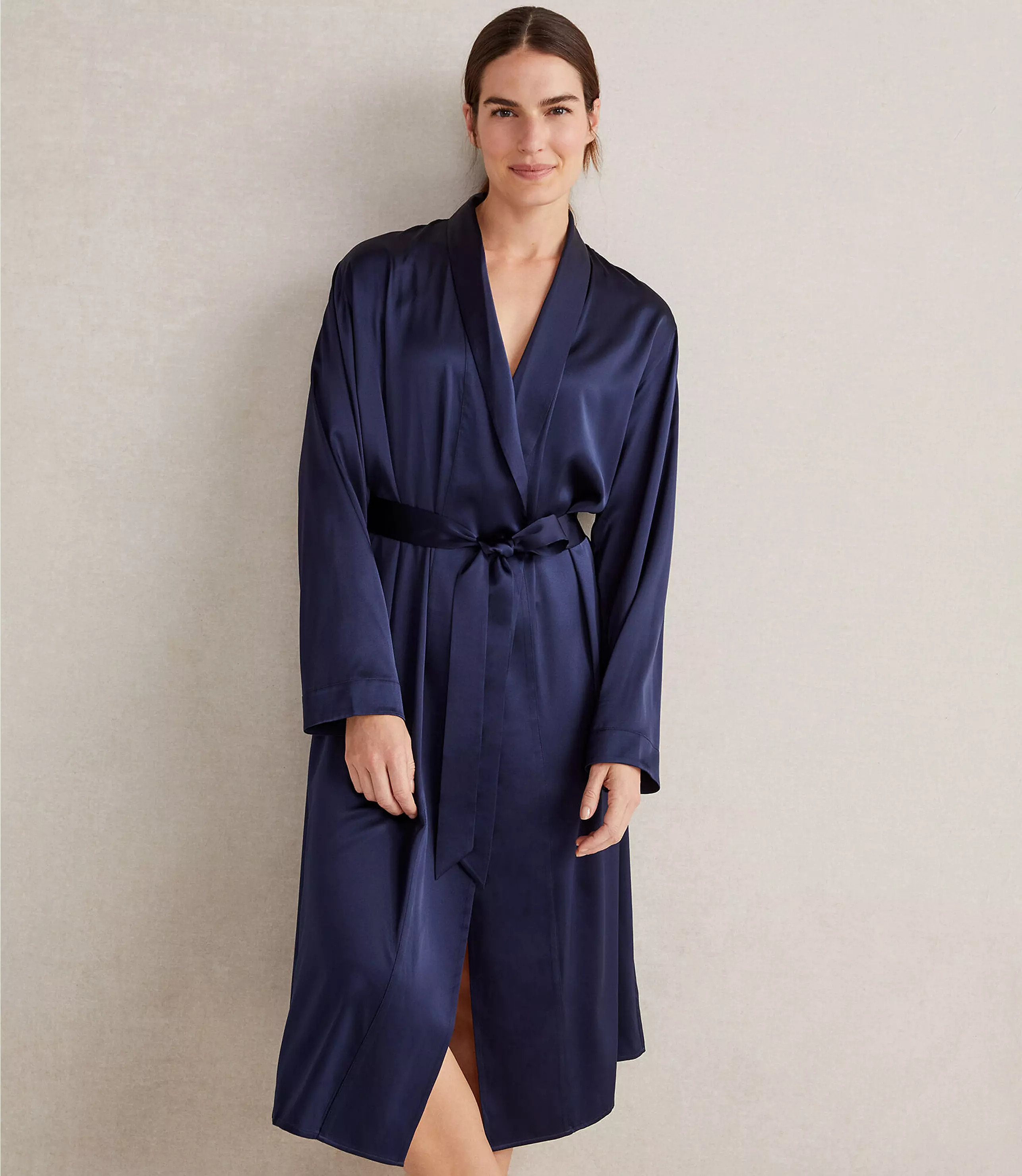 Haven Well Within Washable Silk Robe | LOFT