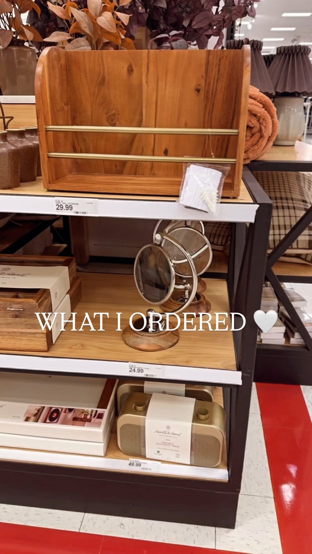 What I ordered + bought in store from
The new Target Hearth and hand Fall Collection!  I definitely ordered way too much, that’s but I do LOVE it all!!  This is what can happen when you’re half asleep at 3 AM. Evidently I was afraid I would miss out. 🤣

#LTKHome #LTKSaleAlert #LTKFindsUnder100