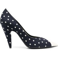 Saint Laurent Lola Polka Dot Print Pumps | Balardi (US & Canada)