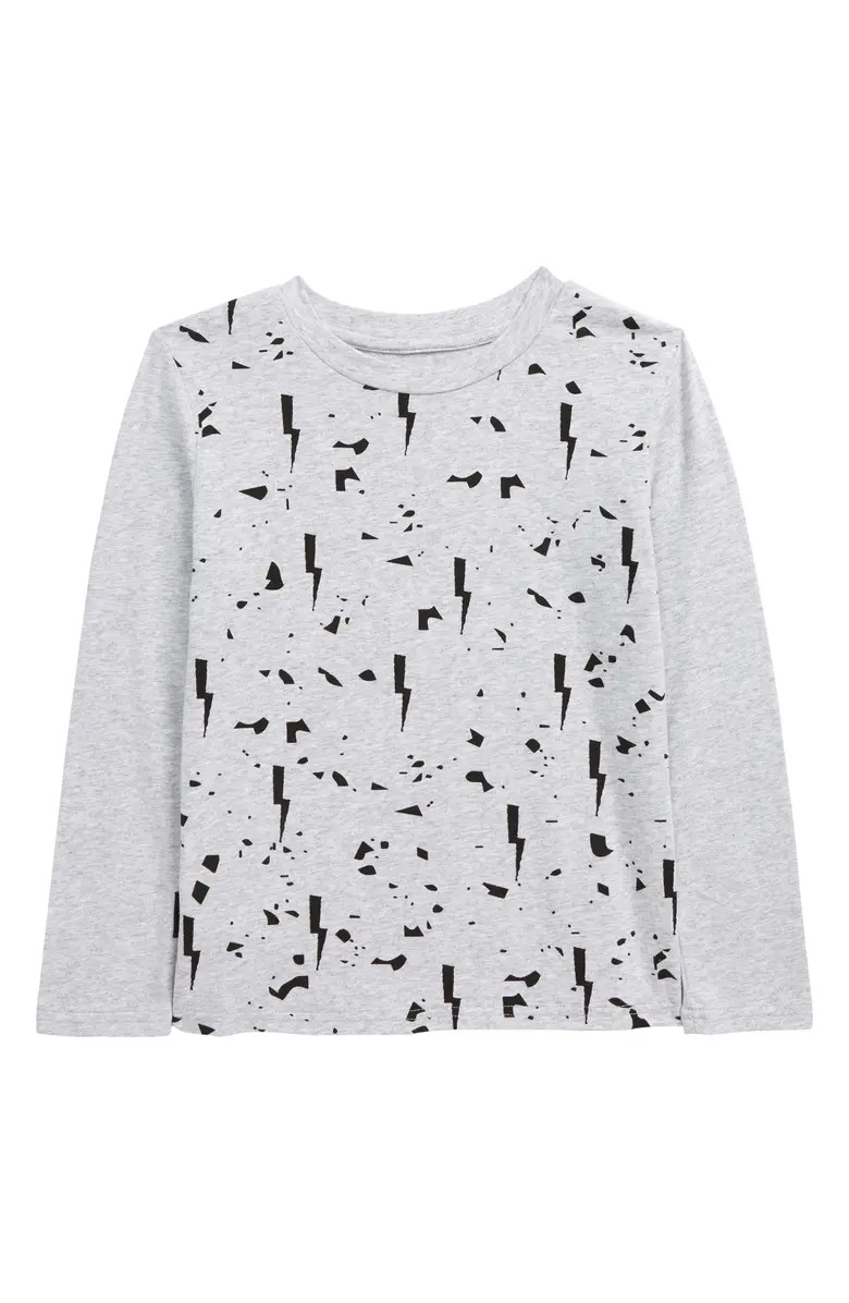 TINY TRIBE Kids' Lightning Bolt Stretch Cotton T-Shirt | Nordstrom | Nordstrom