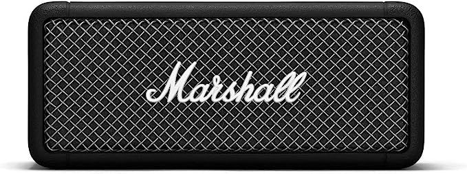 Marshall Emberton Bluetooth Portable Speaker - Black | Amazon (US)