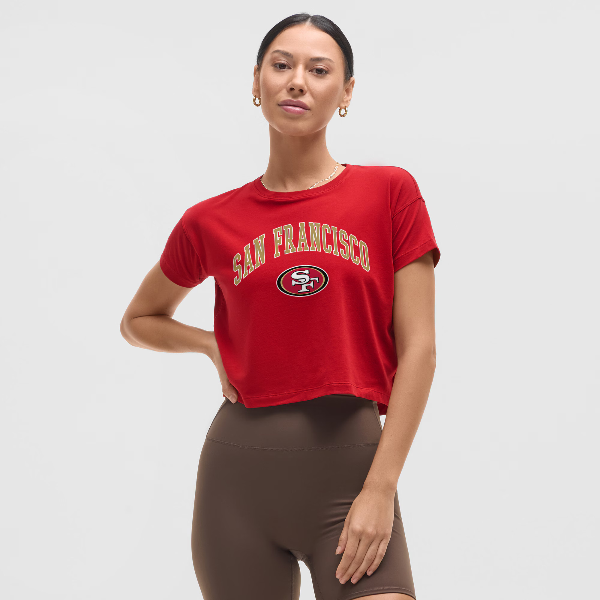San Francisco 49ers lululemon Women's Cates T-Shirt - College Crimson | Fanatics