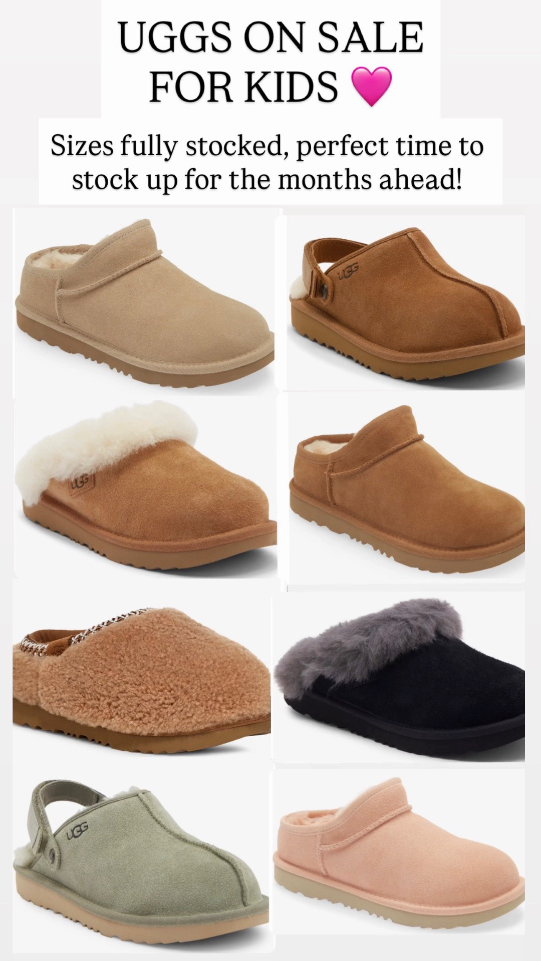 UGGS are on sale for KIDS

#LTKKids #LTKSaleAlert