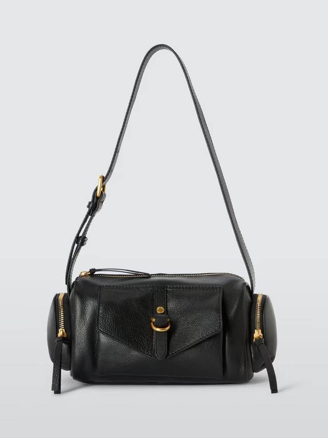 John LewisUtility Leather Zip Top Shoulder Bag | John Lewis (UK)