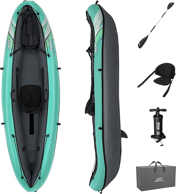 Bestway Hydro Force Inflatable Kayak Set | Includes Seat, Paddle, Hand Pump, Storage Carry Bag | ... | Amazon (US)