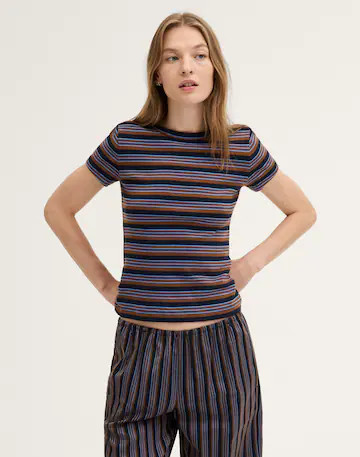 The '90s Crewneck Tee in Compact Cotton | Madewell