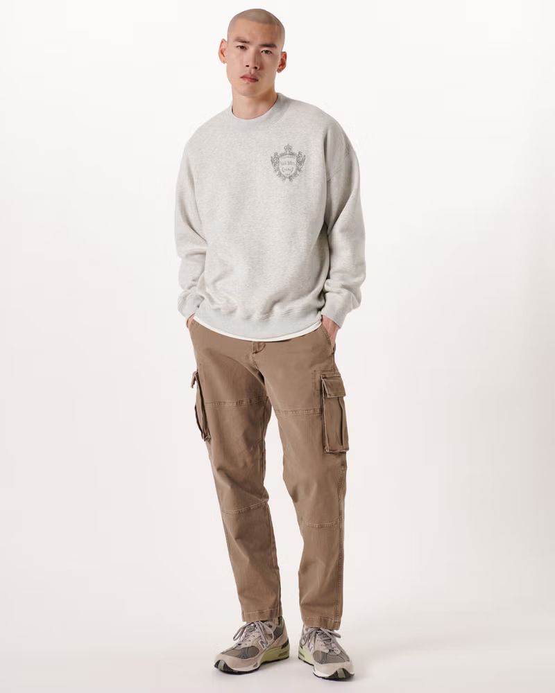 Ski Graphic Crew Sweatshirt | Abercrombie & Fitch (US)