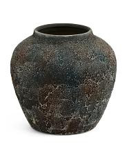 9.5x10 Textured Glazed Vase | TJ Maxx