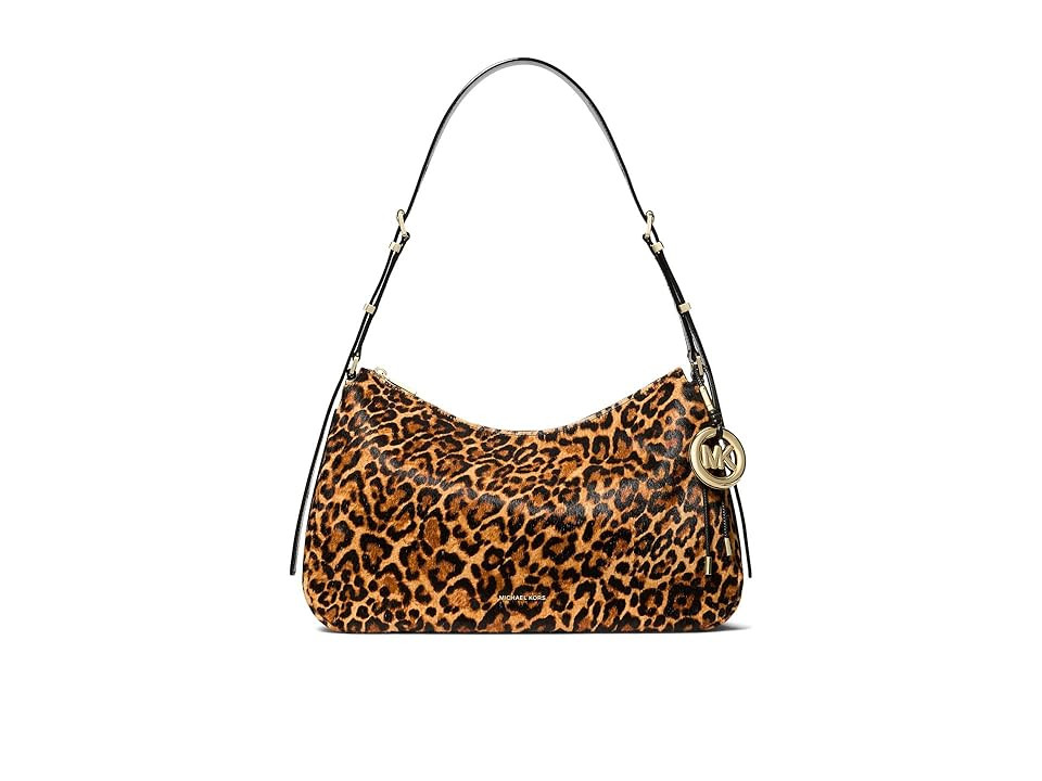 MICHAEL Michael Kors Nolita Medium Top Zip Convertible Shoulder Women's Handbags Marigold, Canvas/Polyurethane | Zappos