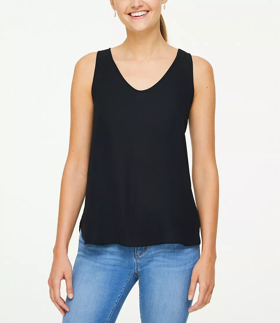 MIXED MEDIA SWINGY TANK | LOFT Outlet