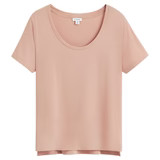 Pima Scoop Neck Tee | Cuyana
