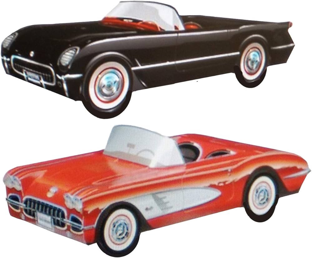12 Classic Corvette Car Party Food Boxes - Corvette Collection | Amazon (US)