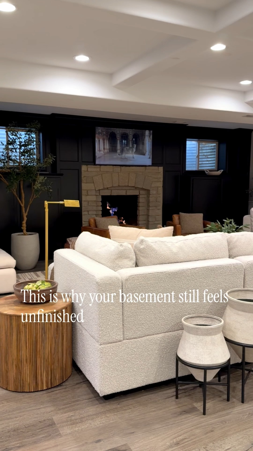 The pieces that made our basement feel warmer, more layered, and finally complete 🤍 linked everything here.

#LTKSaleAlert #LTKHome