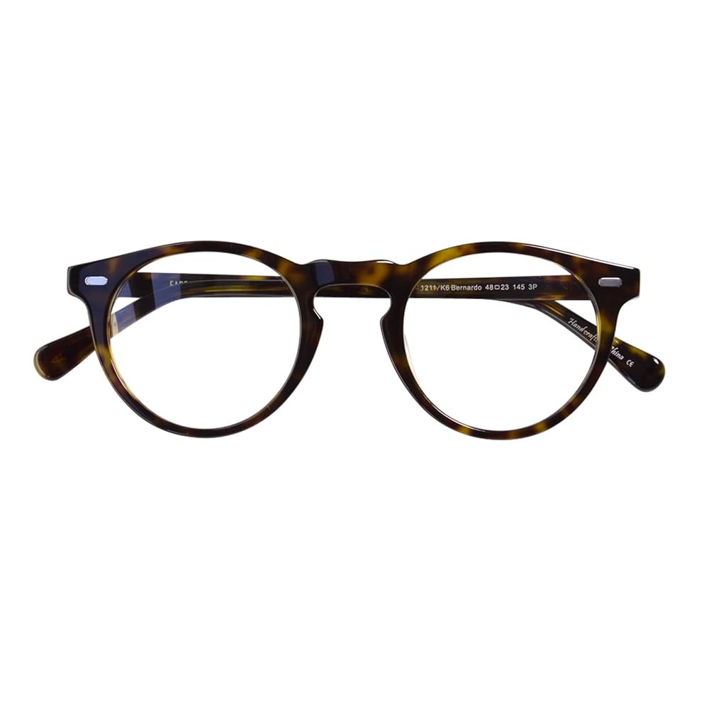 Vintage Round Glasses Clear Lens Thick Round Rim Acetate Eyeglasses For Men… | Amazon (US)