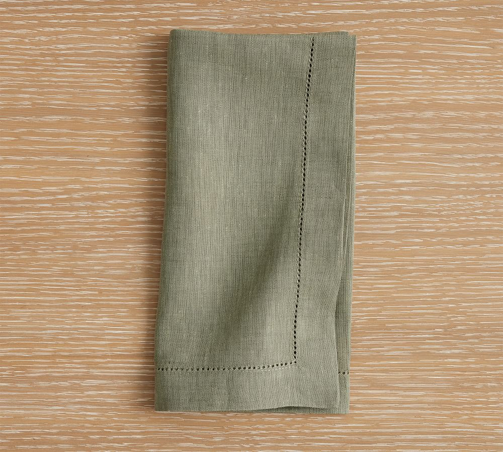 Belgian Linen Napkins - Set of 12 | Pottery Barn (US)