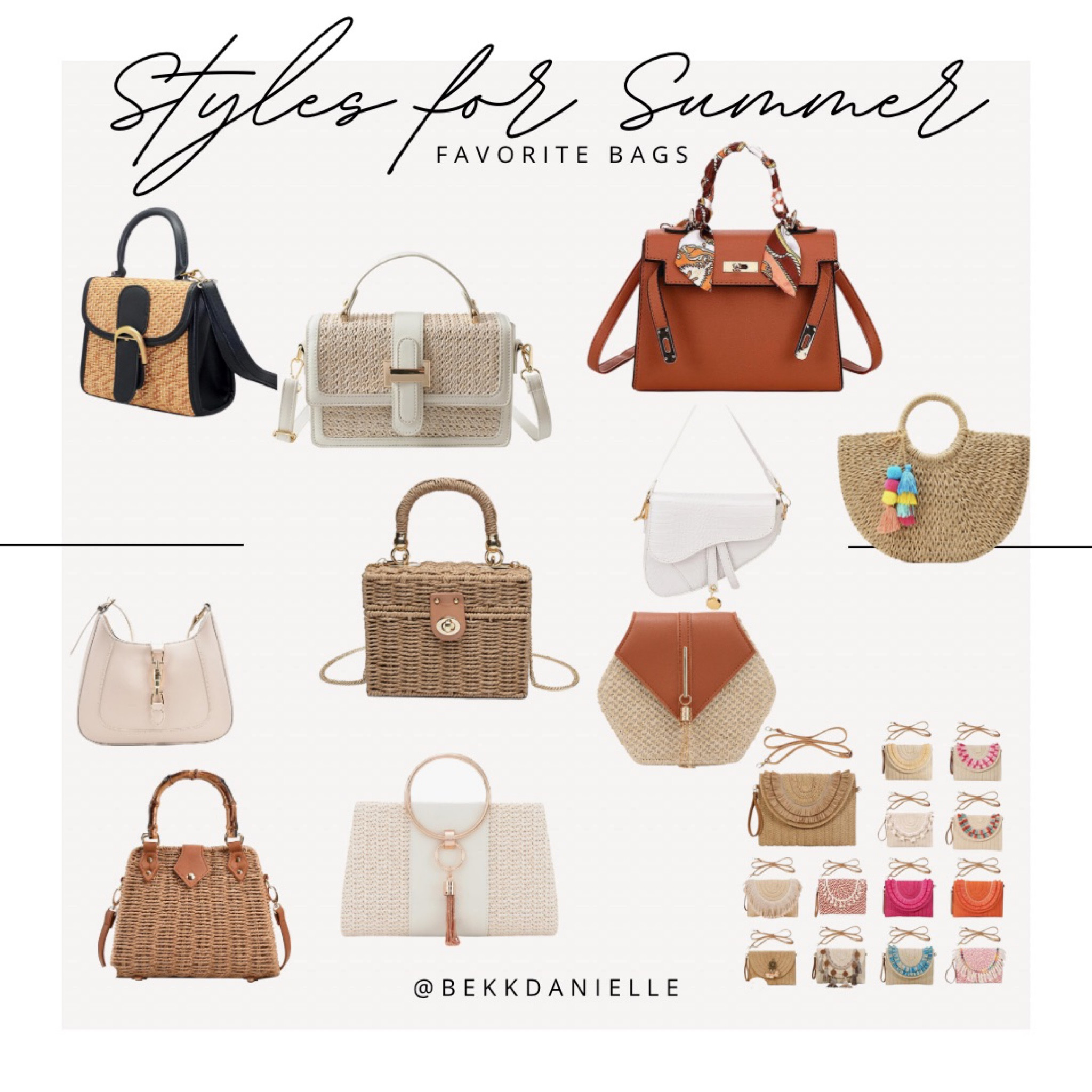 Stylish summer bags! Perfect to carry all summer long. 


#LTKItBag