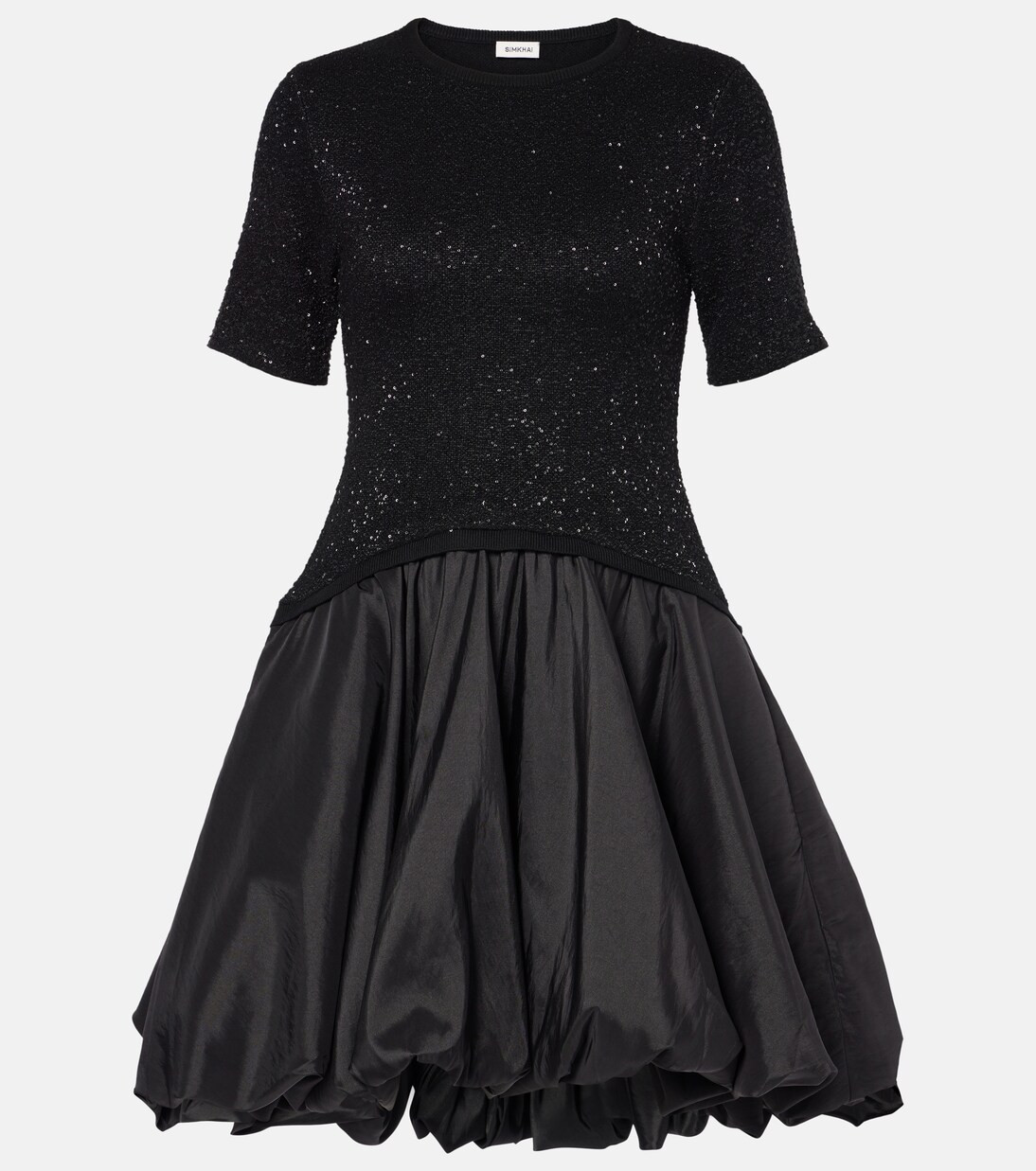 Kenz ruffled taffeta minidress | Mytheresa (US/CA)