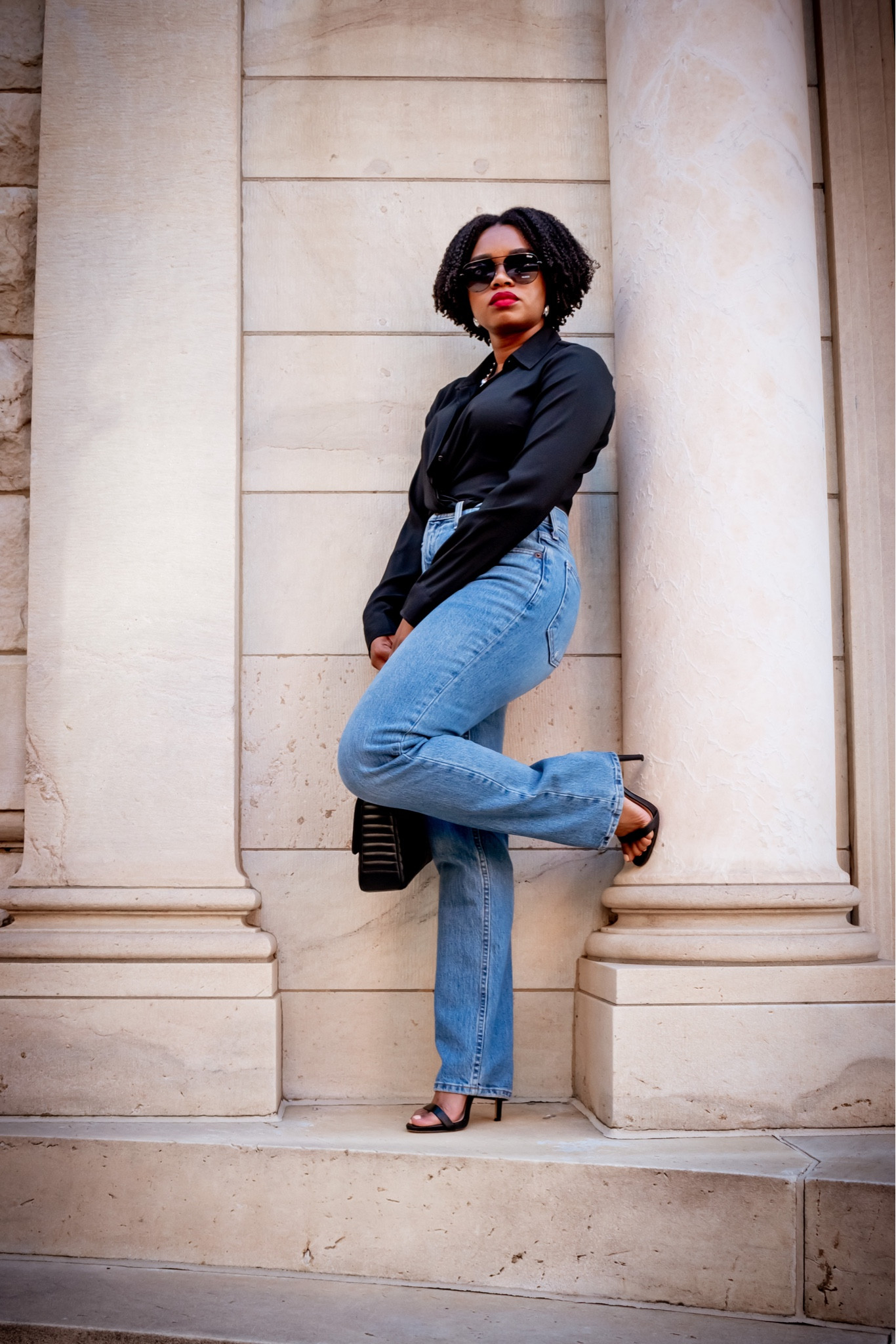 Milano Wide-Straight Jeans herlipto 24㎝ 新色】Milano Wide-Straight Jeans