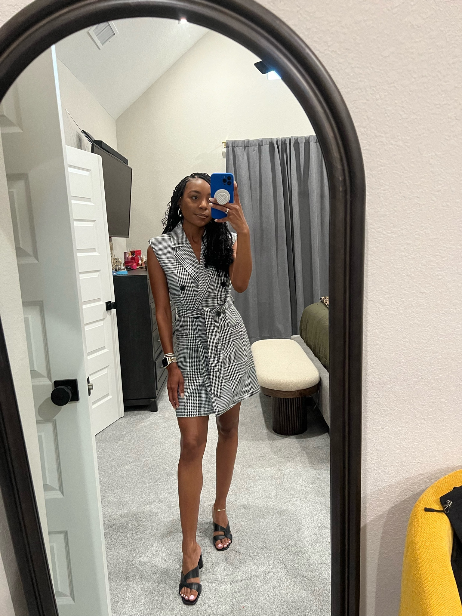 First day of school fit!!! 
Wearing an xs in the dress! 