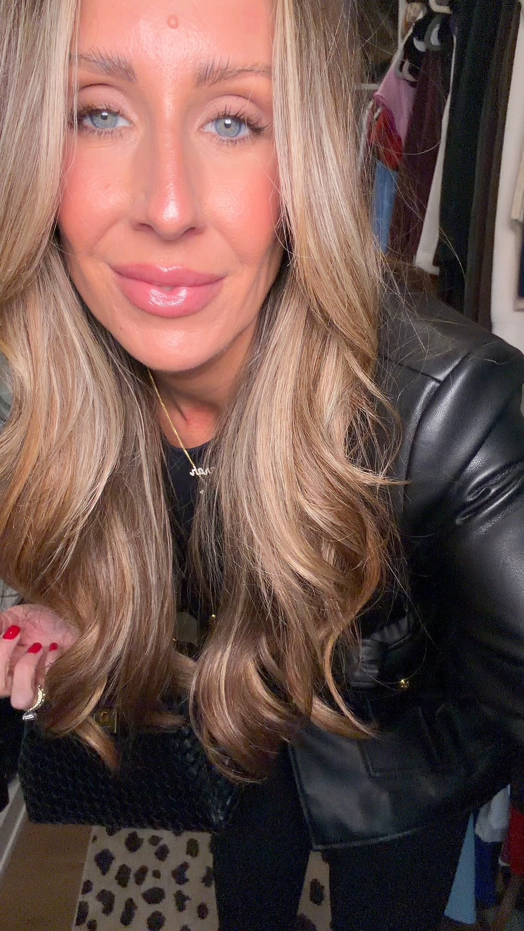 Today’s church outfit 
Size medium leggings and jacket 

#LTKOver40 #LTKSaleAlert #LTKHoliday