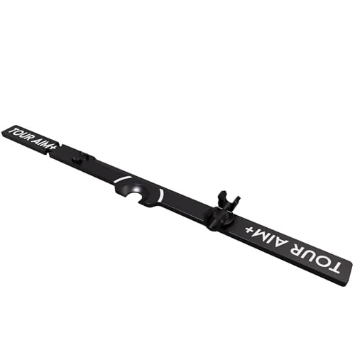 Tour Aim + Alignment Stick Adapter — Perfect Your Aim, Alignment, Face Angle, and Ball Position. Use Real Golf Tees of Mats. | Amazon (US)