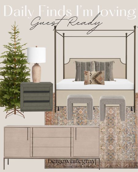 Way day is here. Are you ready for guests? This bedroom look could be for your primary or for your guests. Check it out here!! Beigewhitegray 

#LTKstyletip #LTKhome #LTKHoliday