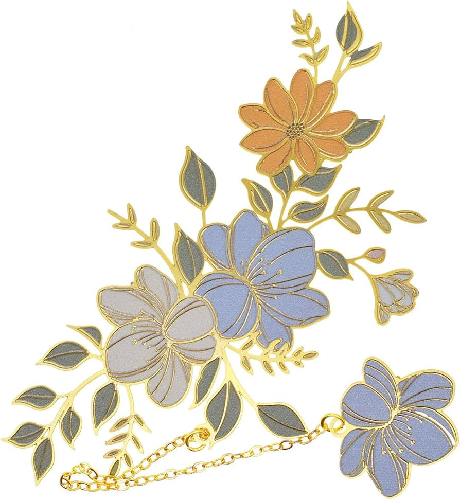 BLBMH Flowers Bookmark for Women Mother's Day Gifts Teacher Appreciation Gifts Birthday Christmas... | Amazon (US)