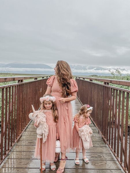 Fairytale dresses with my little girls. Mommy and me outfits 

#LTKkids #LTKfamily #LTKbaby