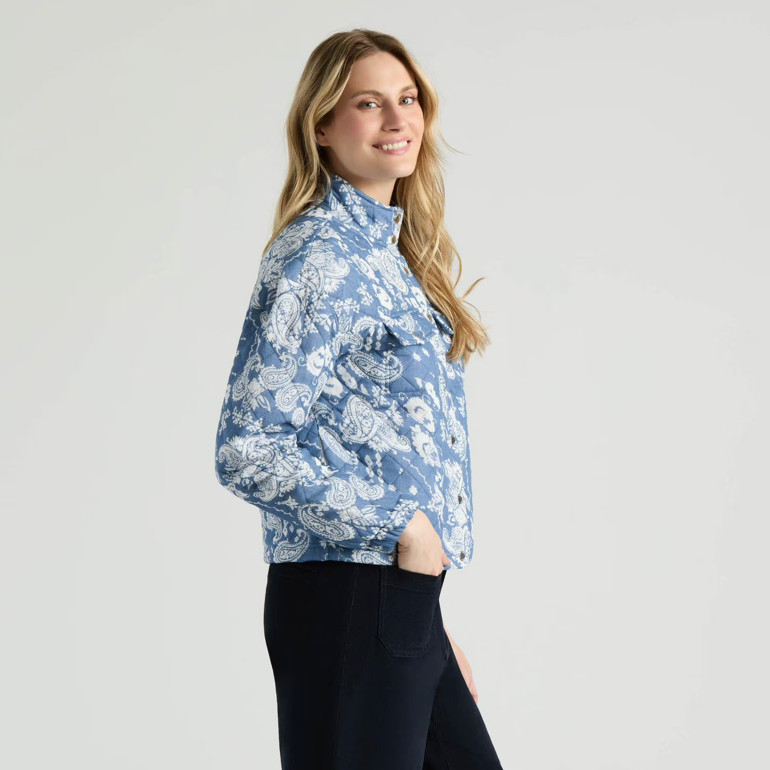 Mexx Women’s Quilted Printed Bomber Jacket, XS-XXL | Walmart (CA)