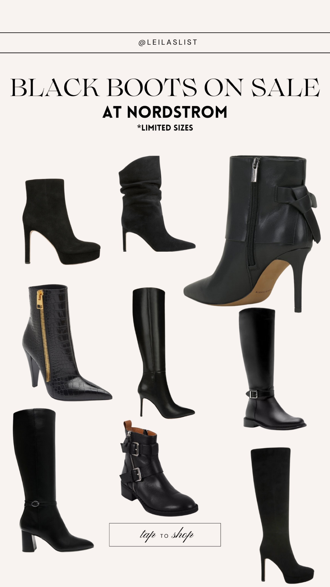 Classic black boots that never go out of style  

#boots #designershoes

#LTKGiftGuide #LTKshoecrush #LTKsalealert