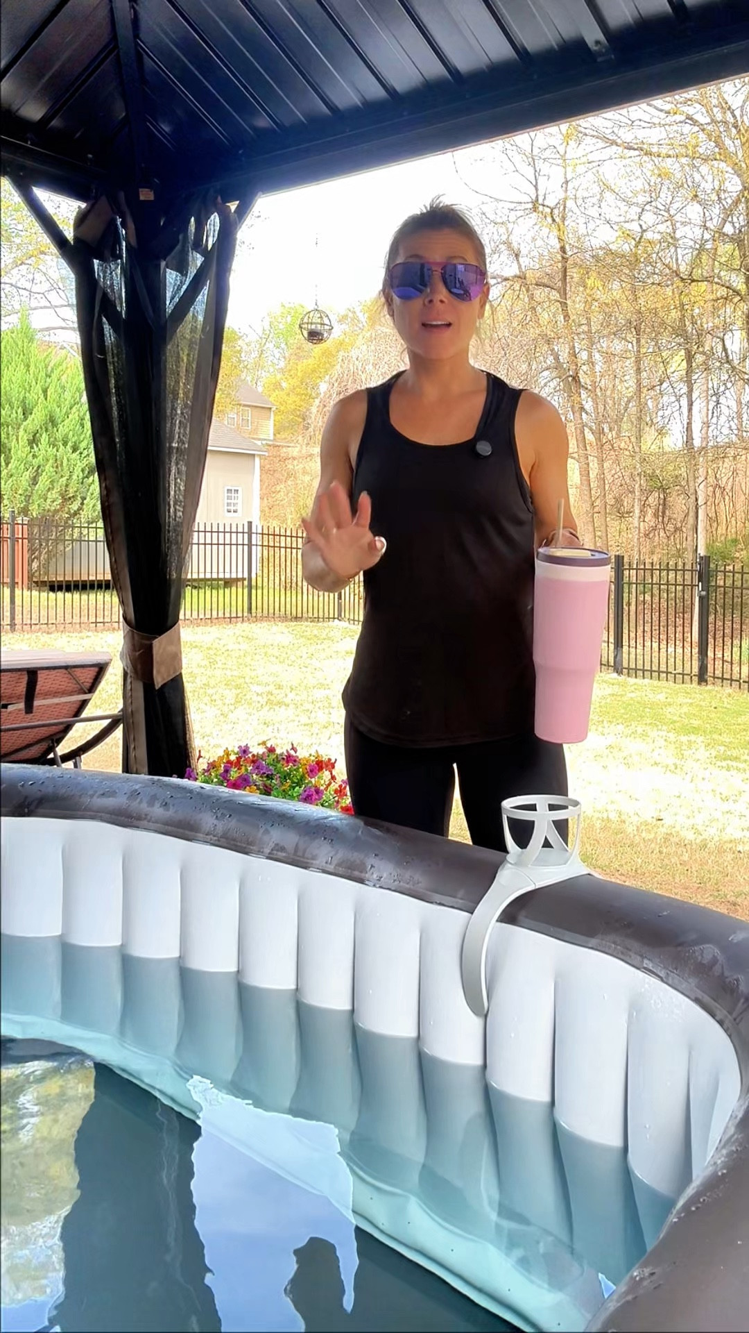 This inflatable hot tub has completely changed how I unwind. Heated water, strong bubble jets, and a setup that turns your backyard into a spa without the stress of a permanent install.

I use it for back pain, stress relief, and just slowing down at the end of the day — and it’s way easier to maintain than I expected.

• #hottublife
• #backyardvibes
• #selfcareroutine
• #homewellness
• #relaxathome