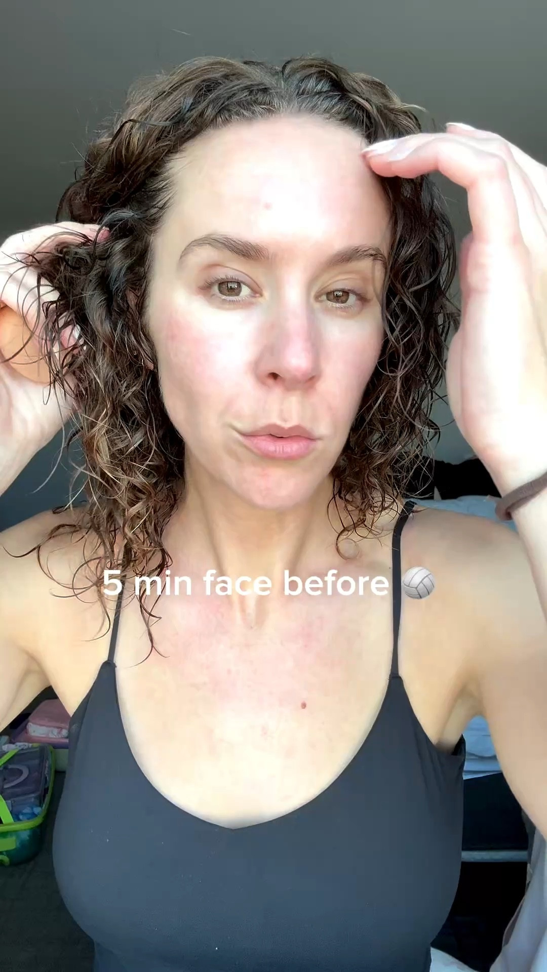 5 min face before volleyball 🤍 These are the few things I use to feel put together 

#LTKgrwm #LTKmomlife