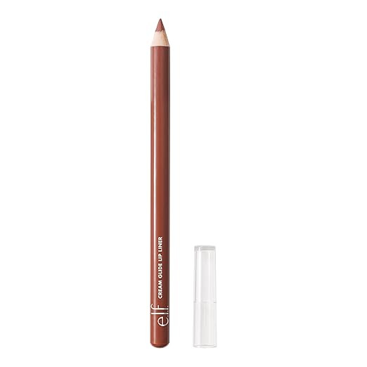 e.l.f. Cream Glide Lip Liner, Highly-Pigmented Pencil For Shaping & Sculpting Lips, Semi-Matte Fi... | Amazon (US)