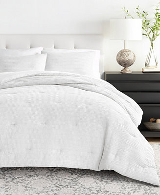 ienjoy Home Waffle Textured Comforter Sets - Macy's | Macy's