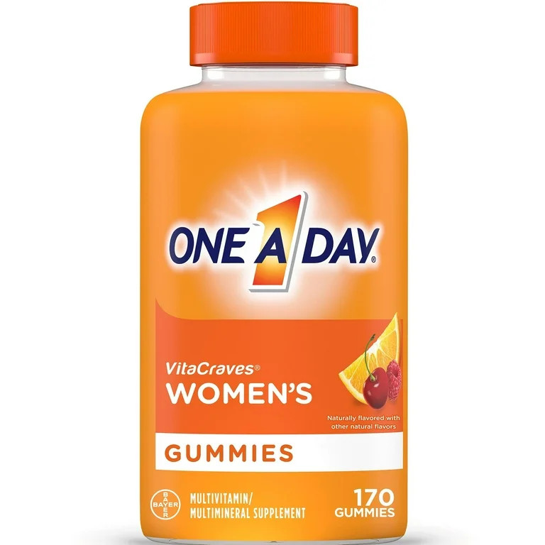 One A Day Women's Gummy Multivitamin, Multivitamins for Women, 170 Ct | Walmart (US)