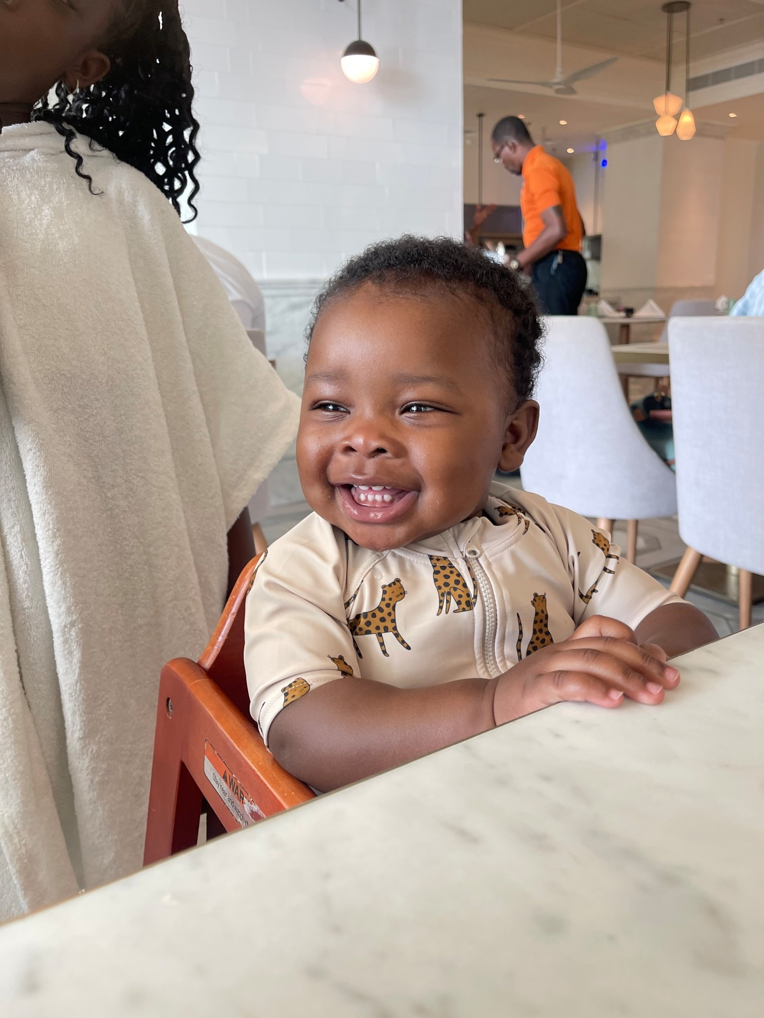 Brunch vibes with Levii’s and his cheetah print swim outfit. The happiest foodie in the room.

PS this swimsuit is no longer available but I’m tagging other swimsuits from this brand on Amazon! This is such a hidden gem because the quality is so good for the pricee


#LTKBaby #LTKSwim #LTKKids