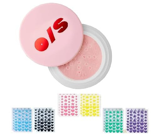 ONE/SIZE.by.Patrick.Starrr Mini Ultimate Blurring Setting Powder (0.23 oz / 6.5 g) (Ultra Pink) + Bonus Acne Patch (36 Pieces) Tea Tree Oil Facial Water Gel | Amazon (US)
