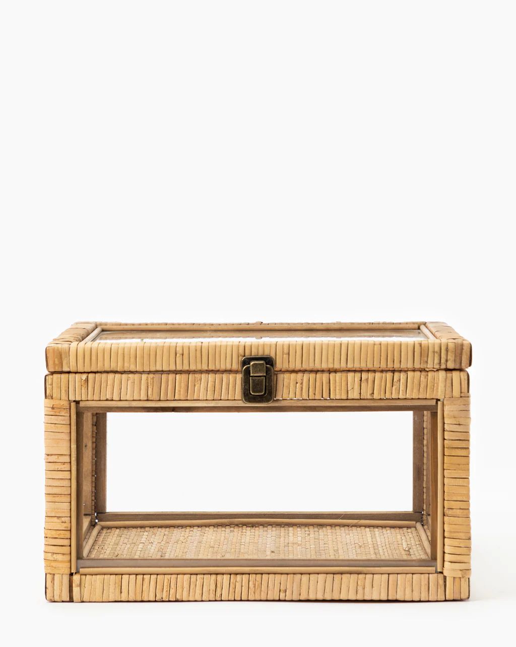 Rattan & Glass Box | McGee & Co.